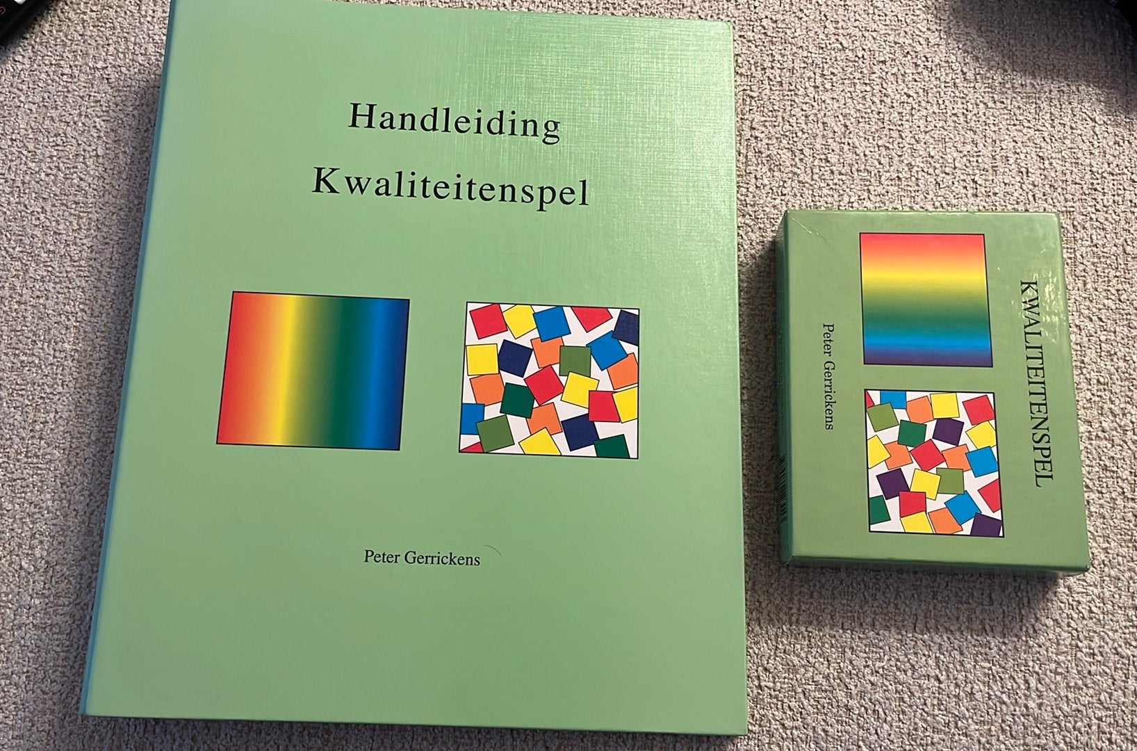 Kwaliteitenspel met handleiding, Ophalen of Verzenden, P. Gerrickens, Management, Zo goed als nieuw