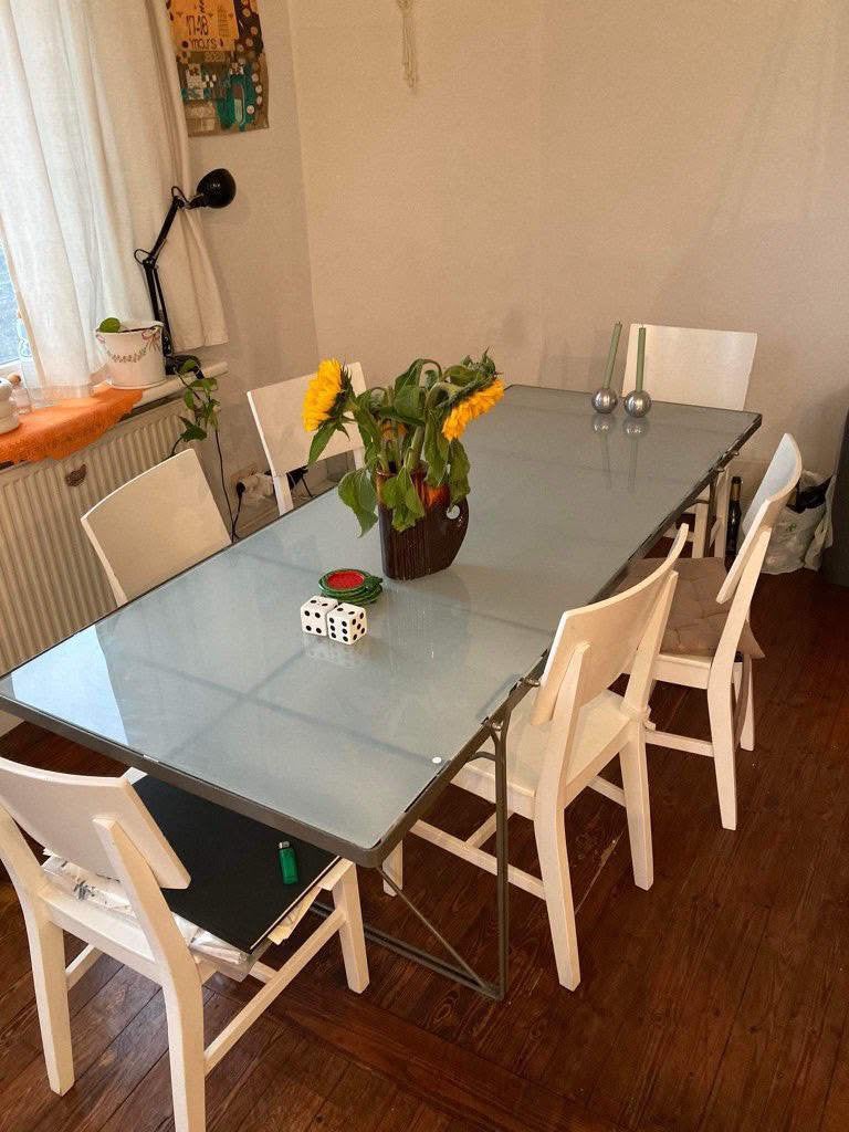 MOMENT design tafel jaren 80 IKEA, Ophalen, Jaren 80, 200 cm of meer, 50 tot 100 cm