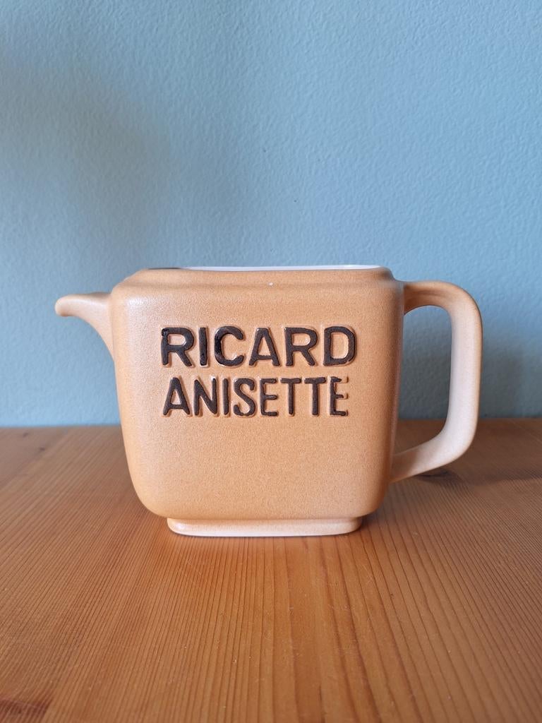 Brocante Ricard waterkan 1l, Ophalen of Verzenden