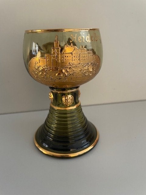 Vintage Duits Karden Römer Wijnglas, Ophalen of Verzenden, Gebruikt, Overige typen