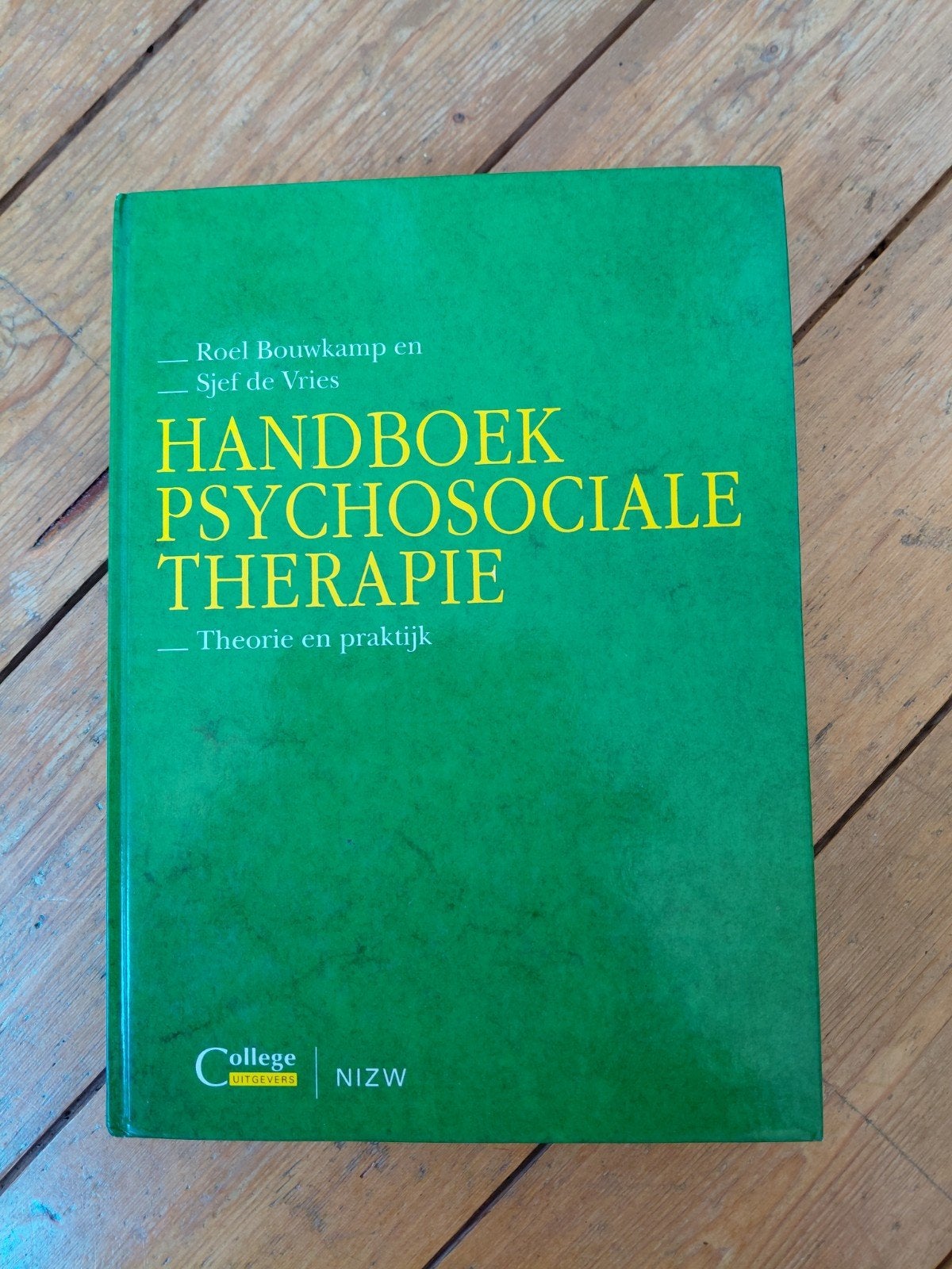 Handboek psychosociale therapie - Roel Bouwkamp, Ophalen of Verzenden