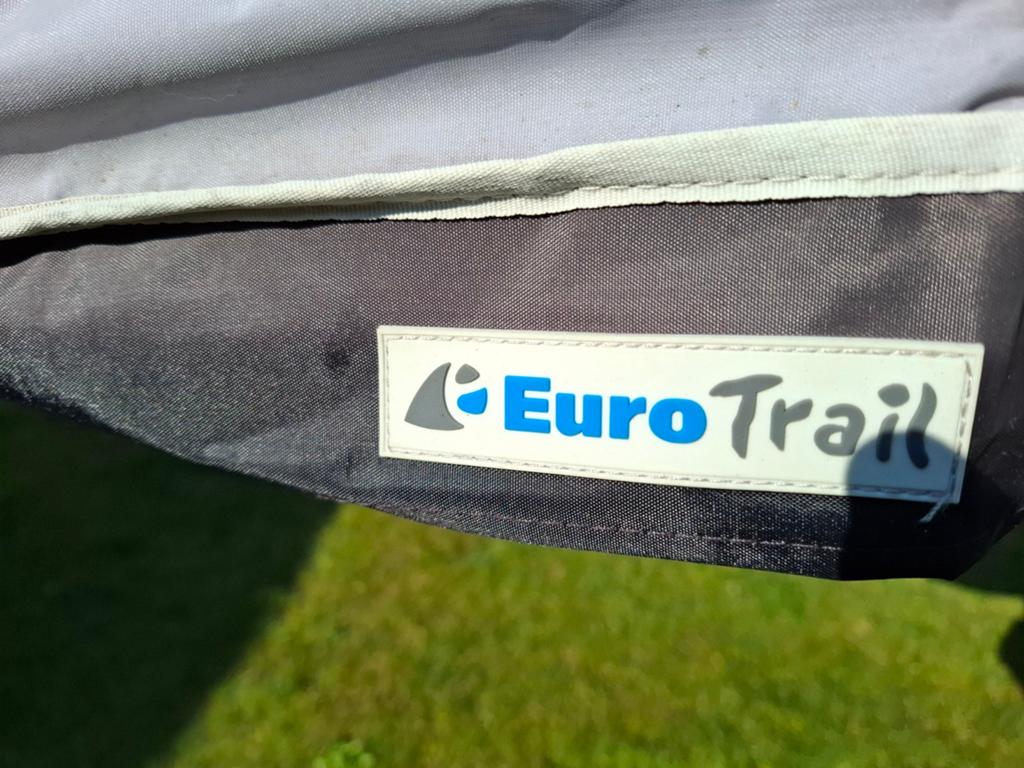 Euro trail zonwering voor caravan, Ophalen, Zo goed als nieuw