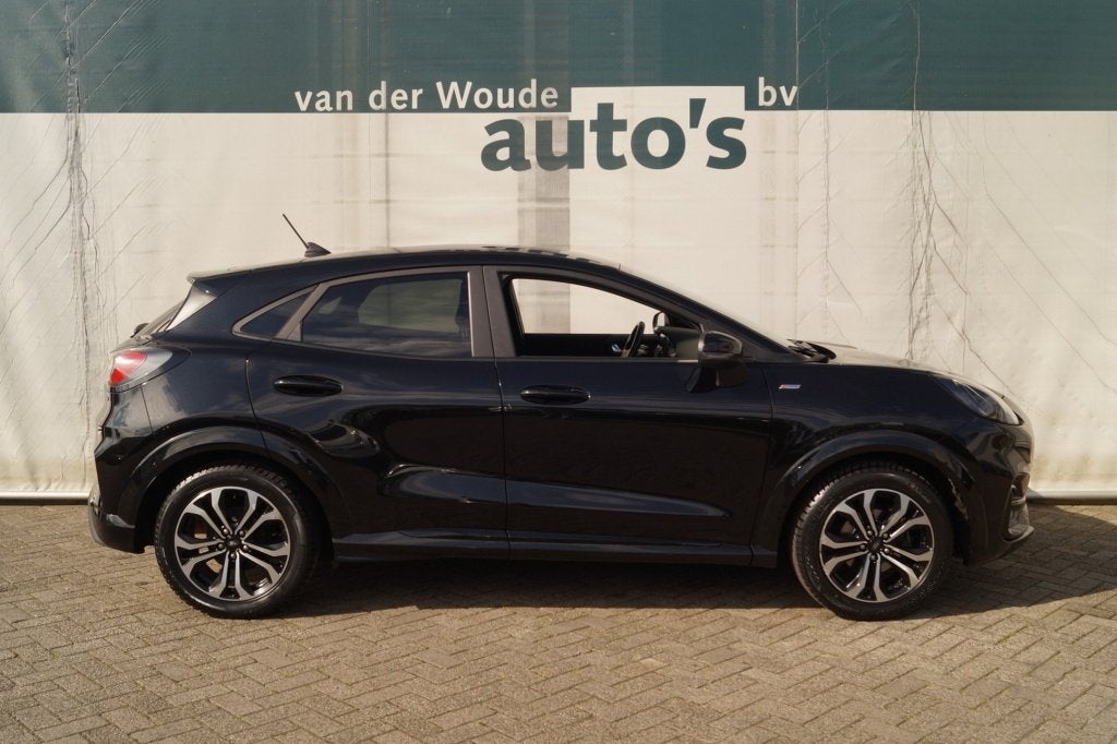 Ford Puma 1.0 Ecoboost 124pk Hybrid ST-Line -NAVI-AIRCO-PDC-, Auto's, Voorwielaandrijving, Dealer onderhouden, Euro 6, Origineel Nederlands