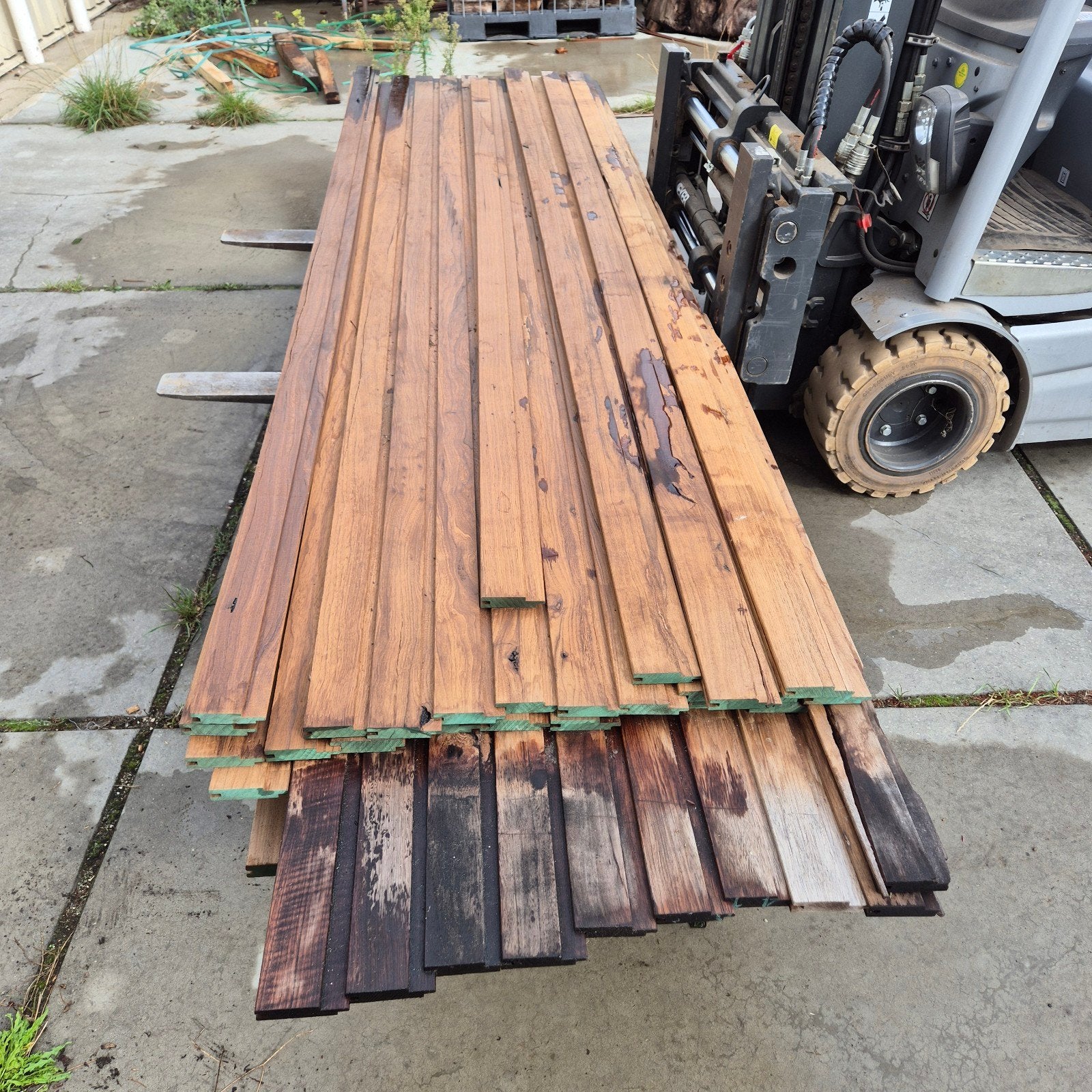 Partij B-keus Thermo Frake Channelsiding 8.5 m2, Ophalen, Minder dan 25 mm, Nieuw, Plank