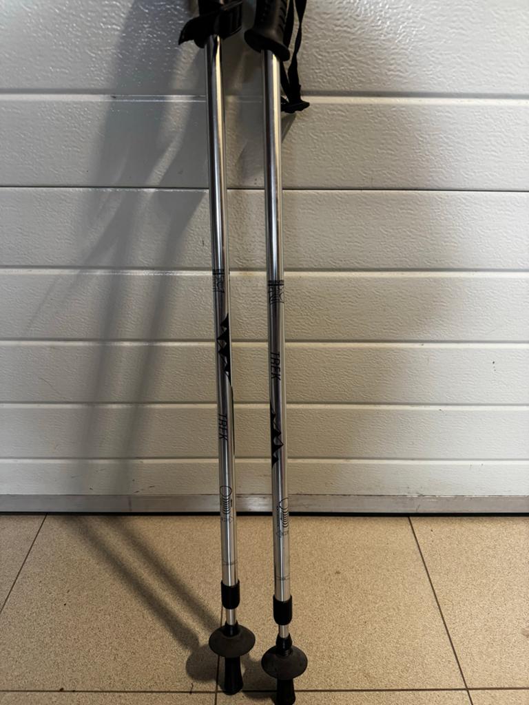 Nordic Walking Set Trek/Vrijbuiter met Schokdemping, Ophalen of Verzenden, Zo goed als nieuw, Wandelstok