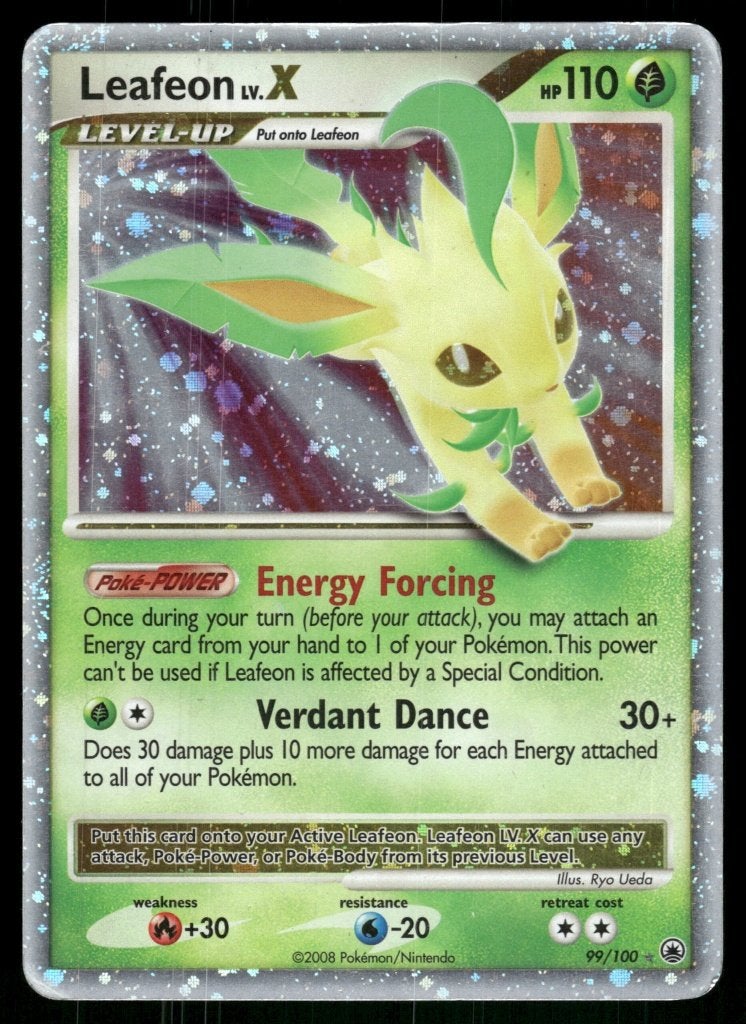 Leafeon LV.X 99/100 - Majestic Dawn, Verzenden, Gebruikt