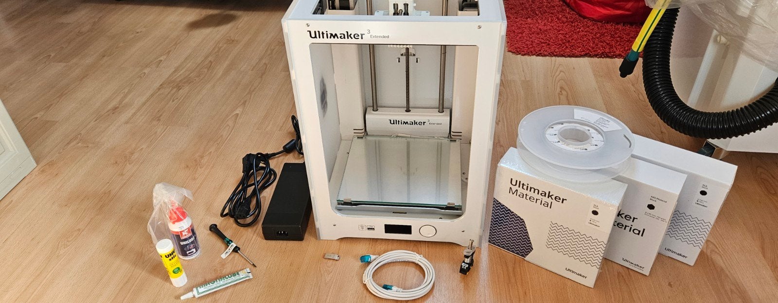 3D Printer Ultimaker 3 Extended Nieuwstaat, Ophalen, Ingebouwde Wi-Fi, Ultimaker, Zo goed als nieuw