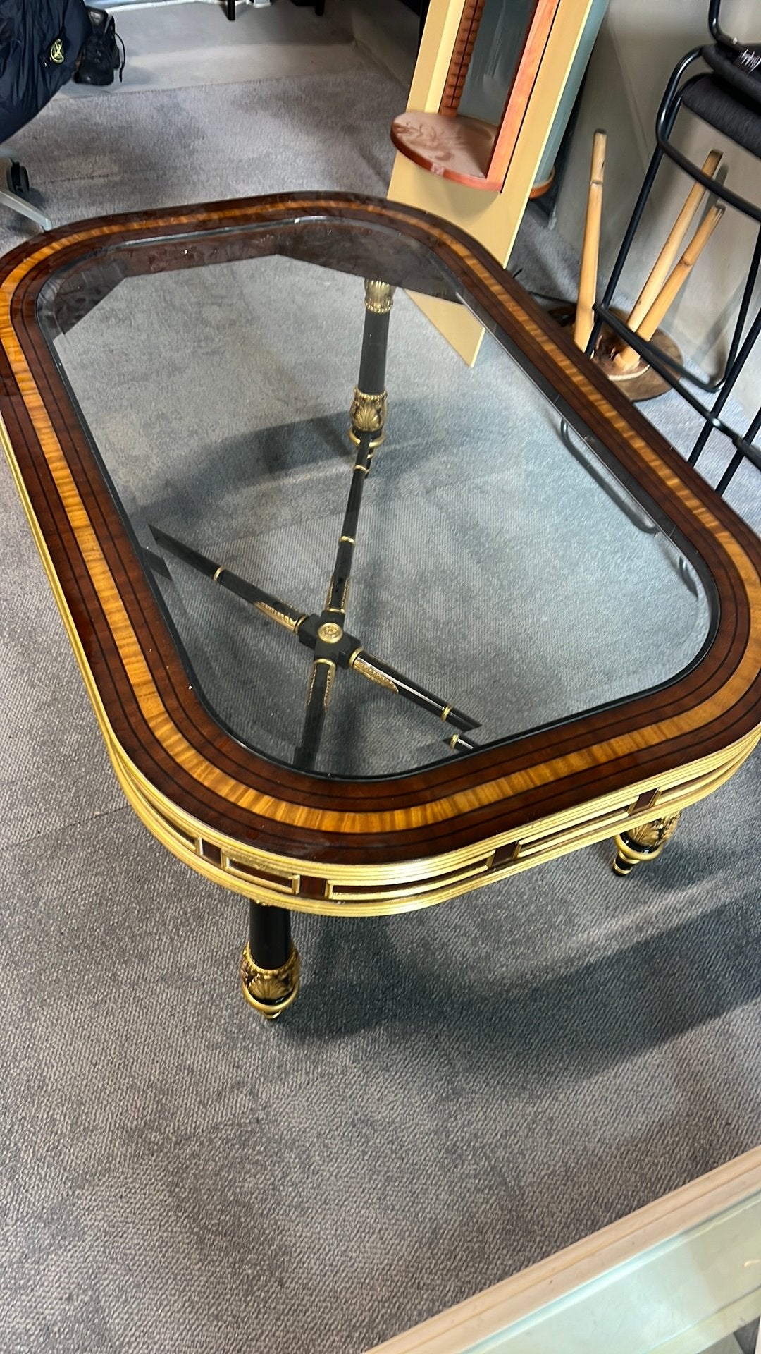 Jansen salontafel, 100 tot 150 cm, Zo goed als nieuw, Minder dan 50 cm, Rechthoekig