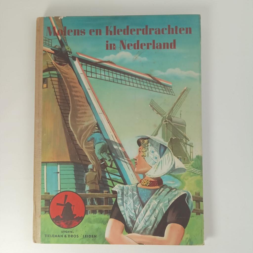 Molens en Klederdrachten in Nederland - Tieleman & Dros, Gelezen, H.E. Warnaars, Mej. M.A. Hijlkema, J. Dros, Ophalen of Verzenden