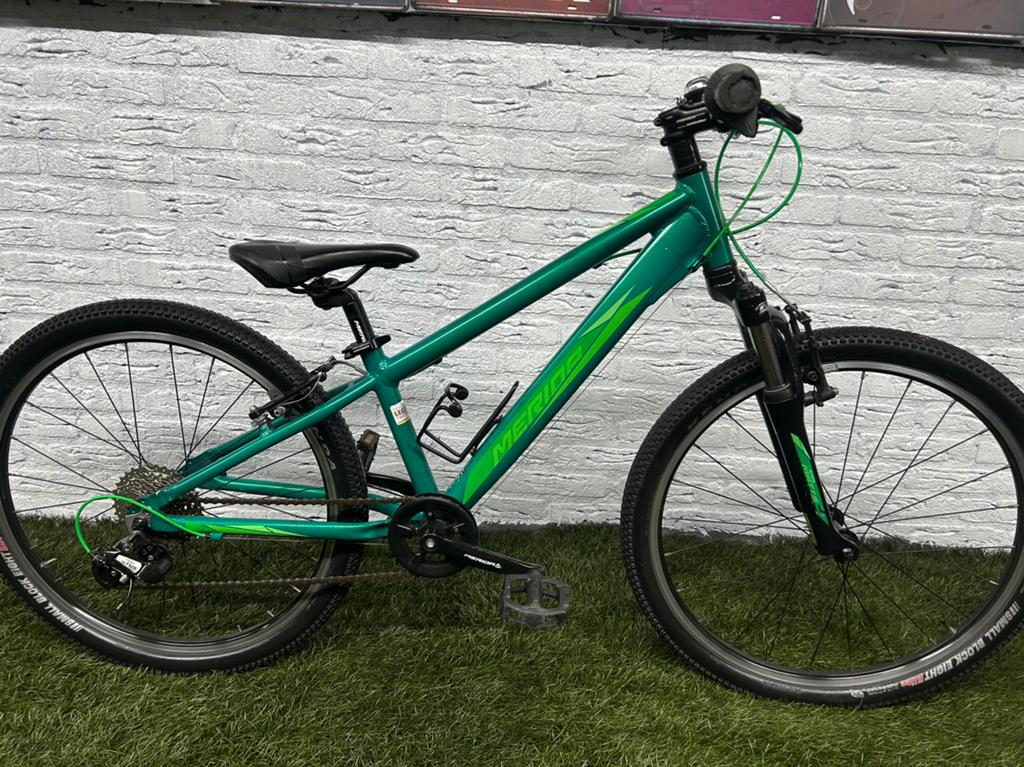 Merida Matts J 24 inch mountainbike kinderfiets 24” mtb, Fietsen en Brommers, Fietsen | Kinderfietsjes, Ophalen, Zo goed als nieuw