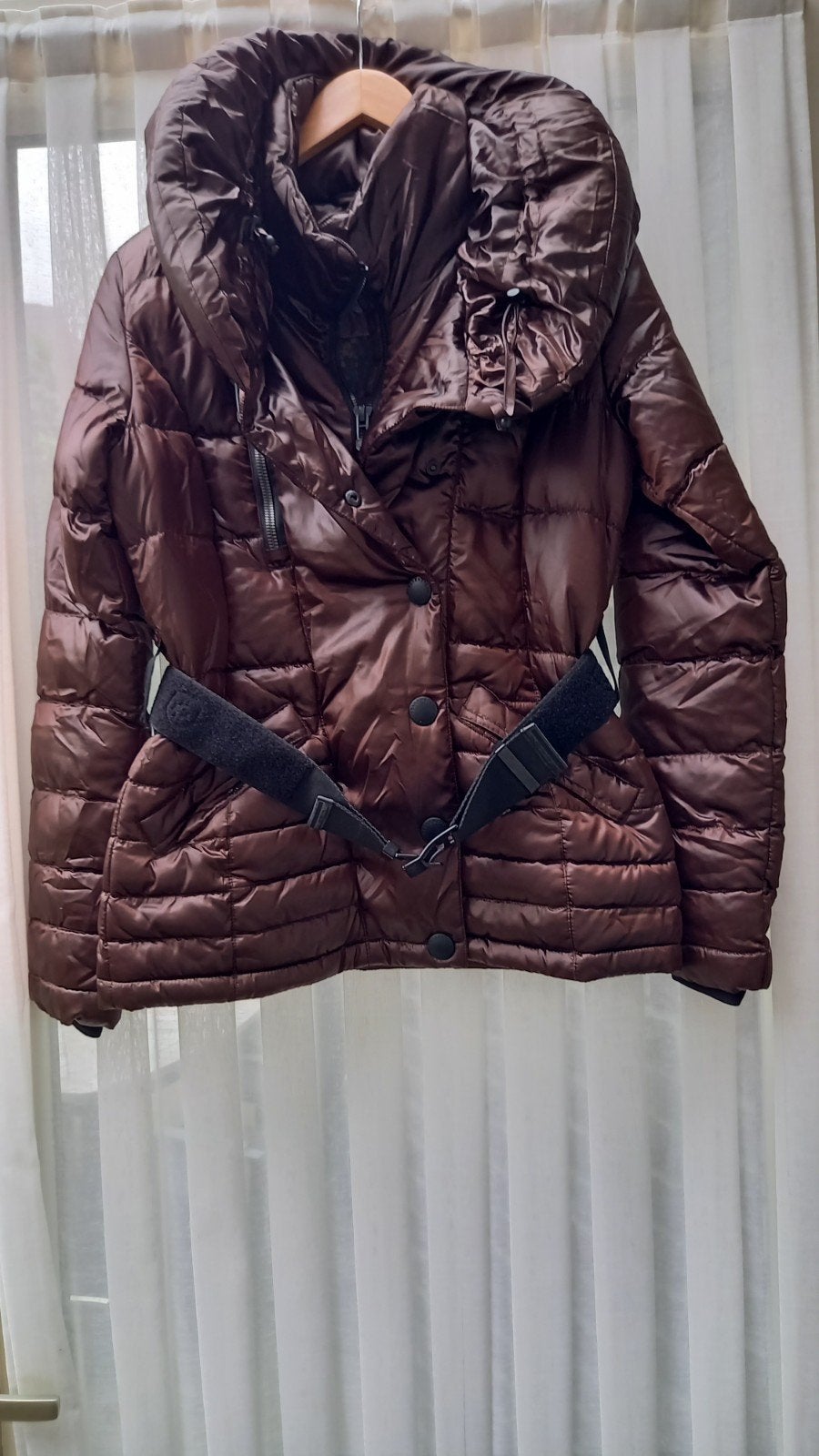 WELLENSTEYN MOOIE WINTERJAS MAAT S., Maat 38/40 (M), Ophalen of Verzenden, Zo goed als nieuw, Bruin