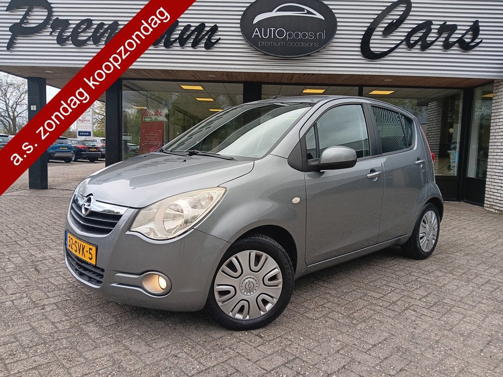 Opel Agila 1.0 Edition|AIRCO|HOGE INSTAP|1ste EIG|NETJES OND, Auto's, Euro 5, Stof, Gebruikt, Metallic lak