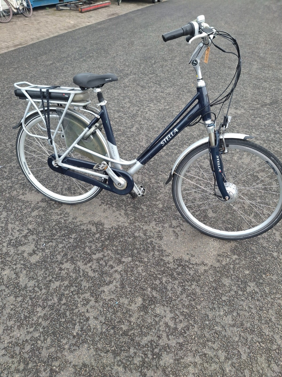 Stella elektrische fiets - Donkerblauw - Gebruikt, 24 inch of meer, Gebruikt, Aluminium, Ophalen