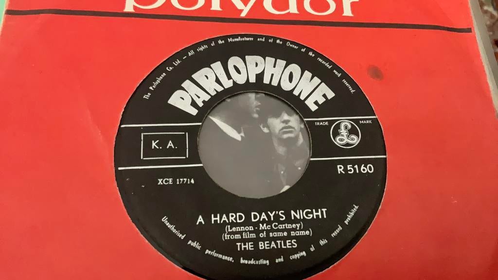 The Beatles. A Hard days night, Cd's en Dvd's, Ophalen of Verzenden, Zo goed als nieuw, Pop