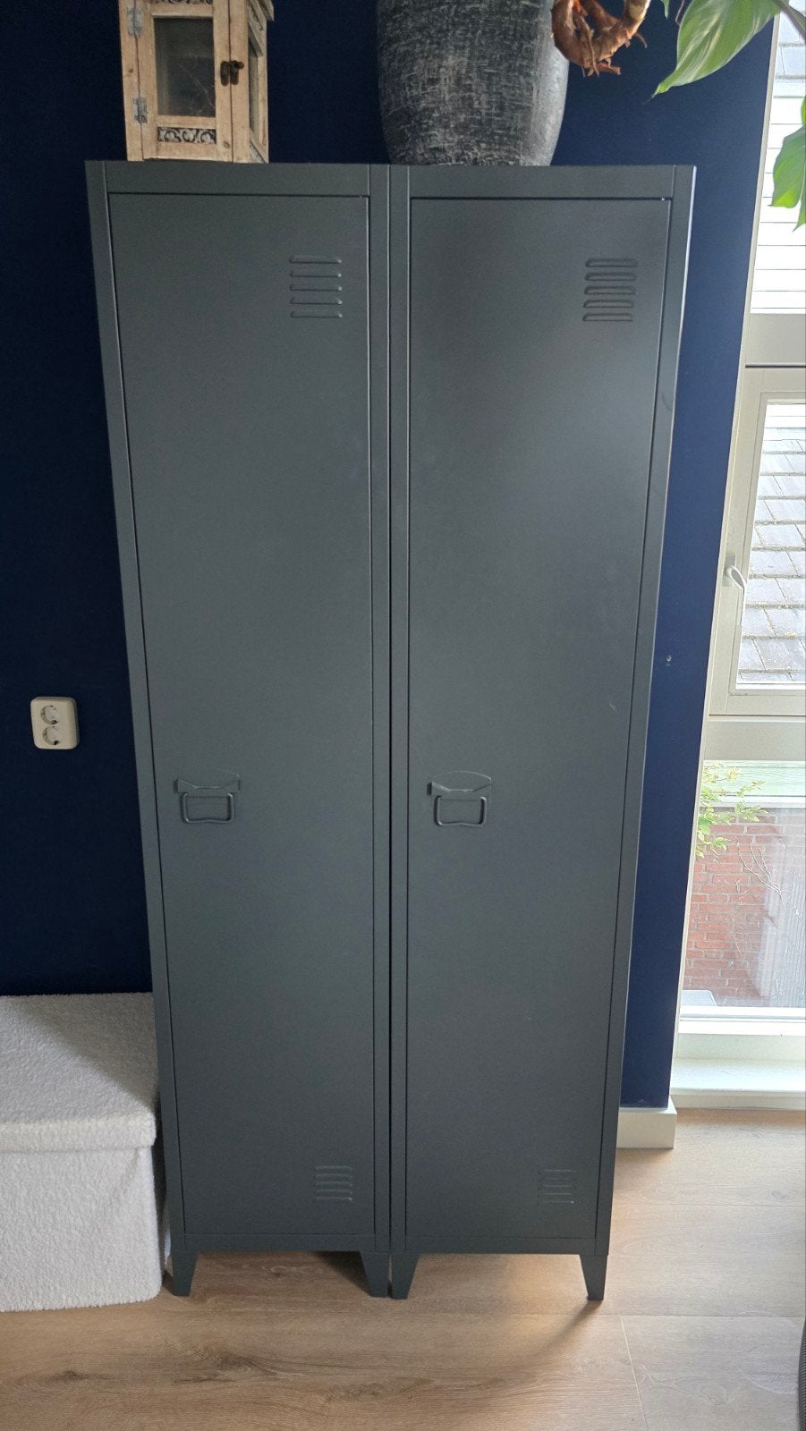 2 Lockerkasten, Huis en Inrichting, Ophalen, Zo goed als nieuw, Industrieel