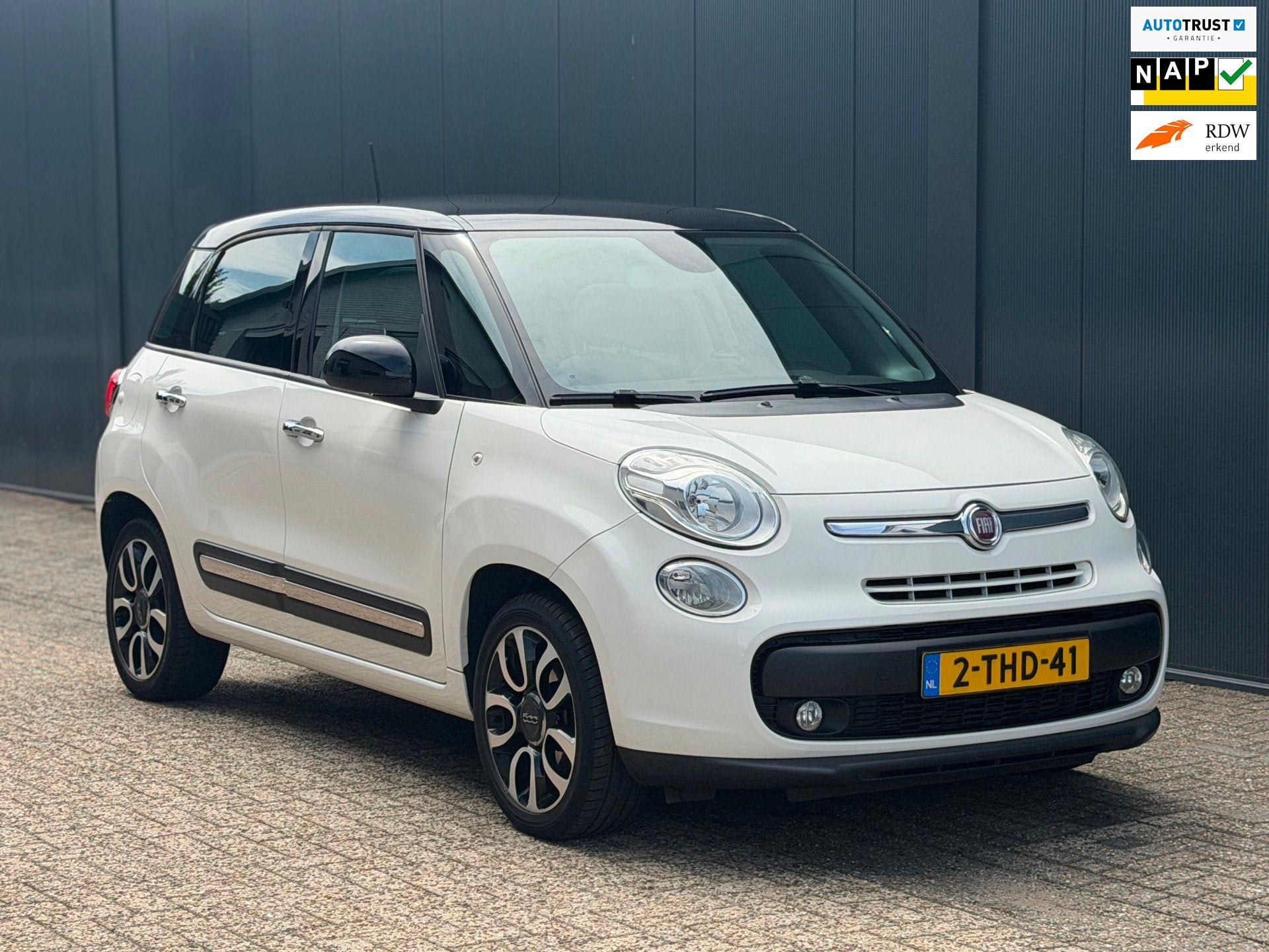 Fiat 500 L 0.9 TwinAir Pano | Cruise | Topstaat | NAP, Gebruikt, Euro 6, Wit, Origineel Nederlands