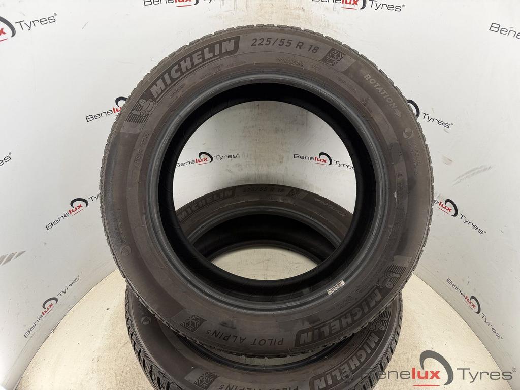 winter 225/55R18 102V Michelin 225/55 R18 225/55/18 2255518, 18 inch, Gebruikt, -, -