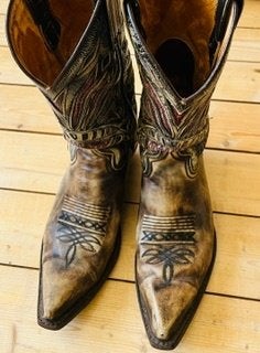 Sendra Boots - Maat 41 - Gedragen maar in goede staat, Sendra, Bruin, Boots, Ophalen of Verzenden