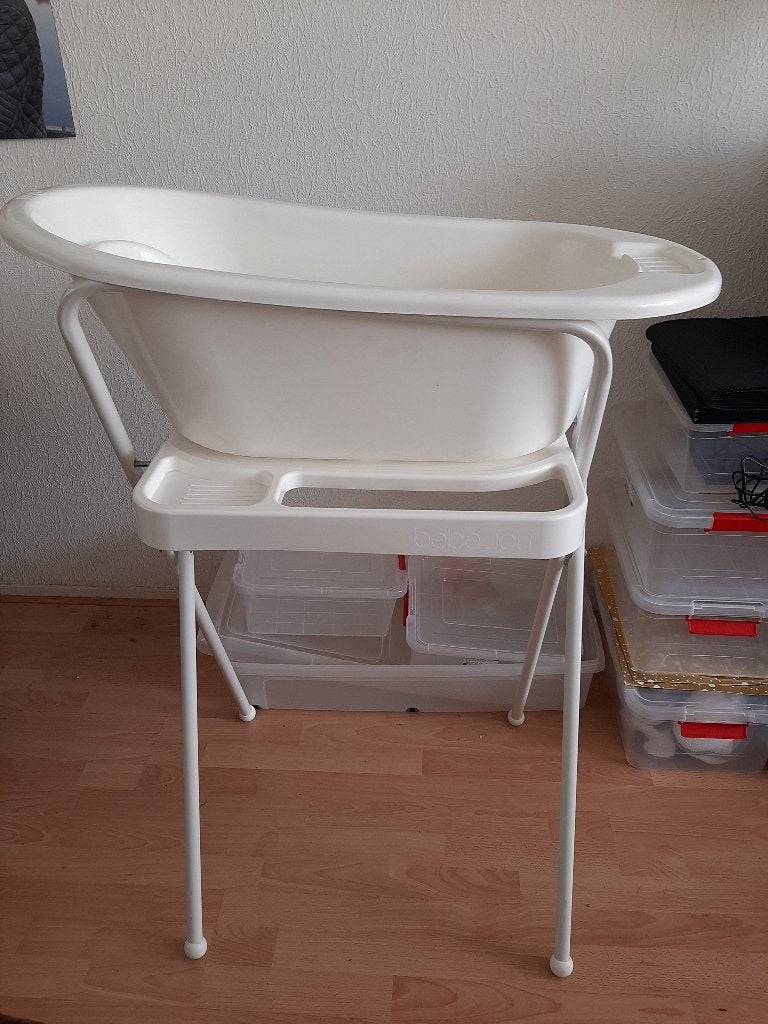 ​Baby bad Bébé-jou met standaard., Ophalen, Zo goed als nieuw, Badje, Bébé-jou