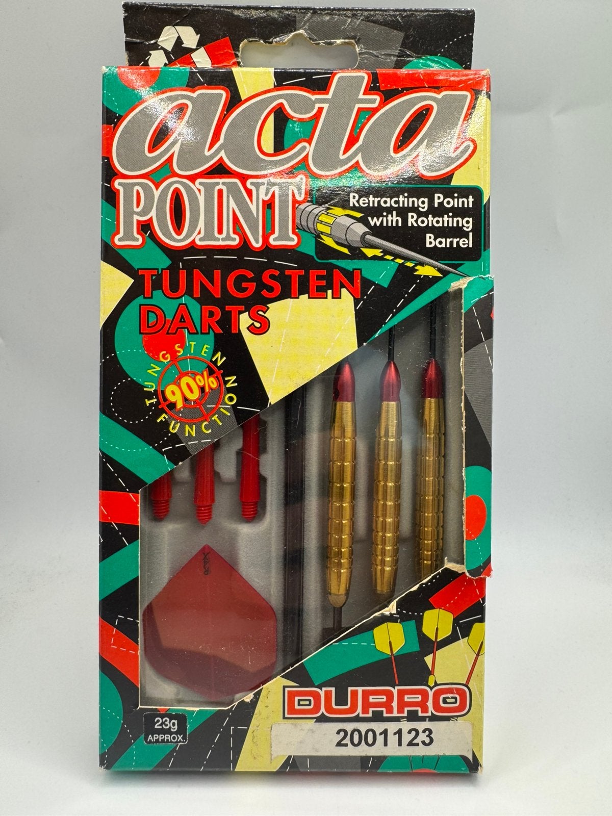 Durro Acya Point Gold 23 Gram Dartpijlen, Sport en Fitness, Ophalen of Verzenden, Zo goed als nieuw, Nvt, Pijlen