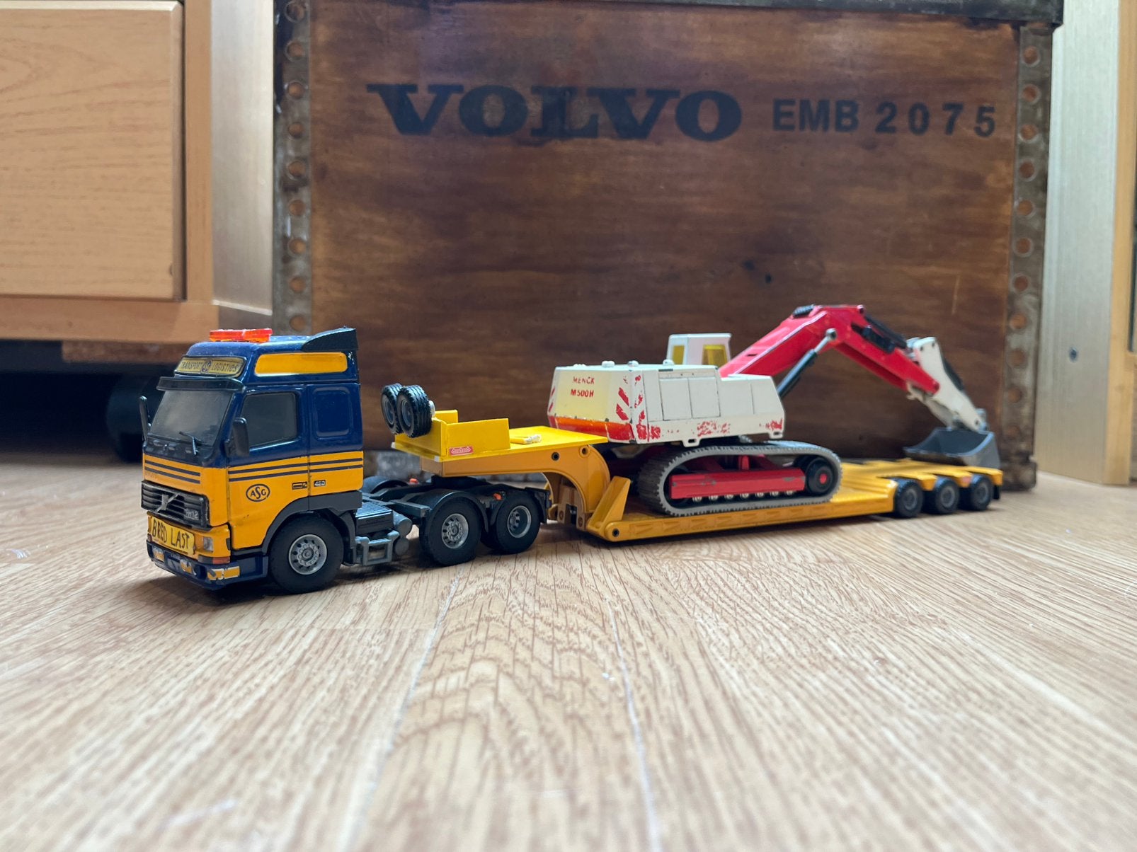 Volvo tekno asg, Hobby en Vrije tijd, Ophalen of Verzenden, Zo goed als nieuw, Bus of Vrachtwagen, Tekno
