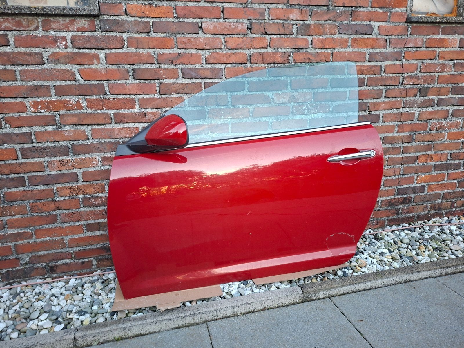 Bestuurdersdeur Alfa Romeo MiTo Rood, Ophalen of Verzenden
