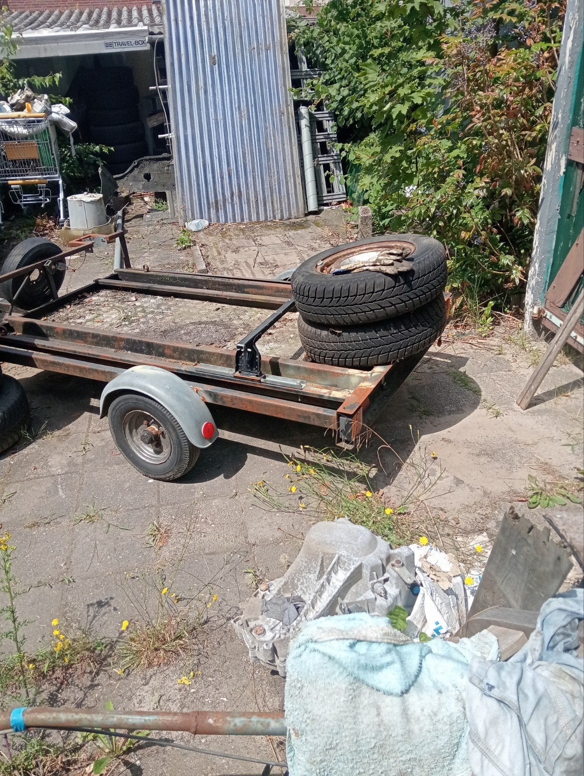 Motortrailer, Auto diversen, Aanhangers en Bagagewagens, Ophalen