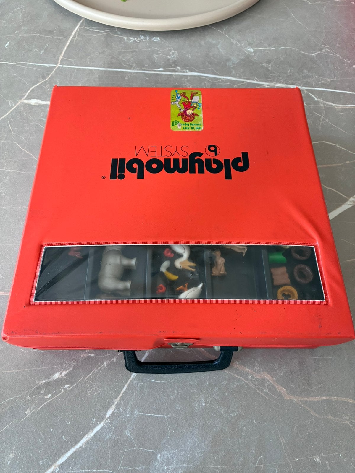 Playmobil koffer met assortiment dieren (120)., Ophalen of Verzenden, Gebruikt, Los playmobil