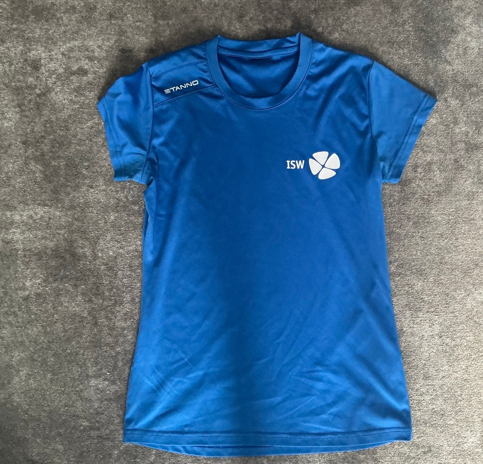 Stanno ISW T-shirt - Blauw - Maat S, Blauw, Ophalen of Verzenden, Zo goed als nieuw, Korte mouw