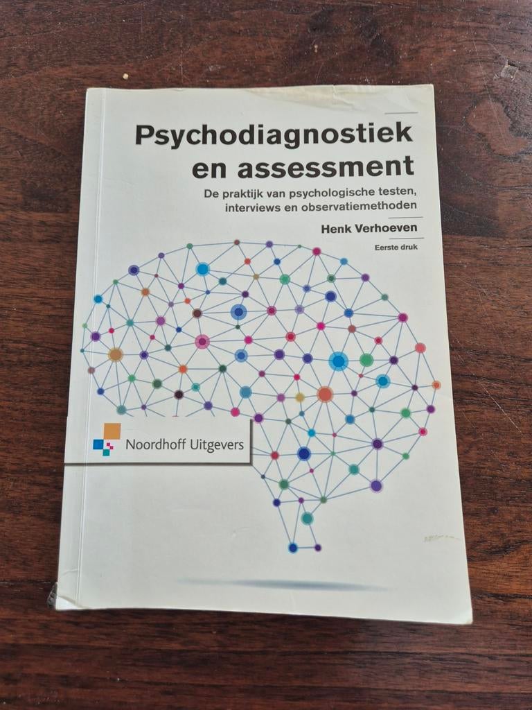 Boek Psychodiagnostiek en assessment, Boeken, Ophalen of Verzenden, Gelezen