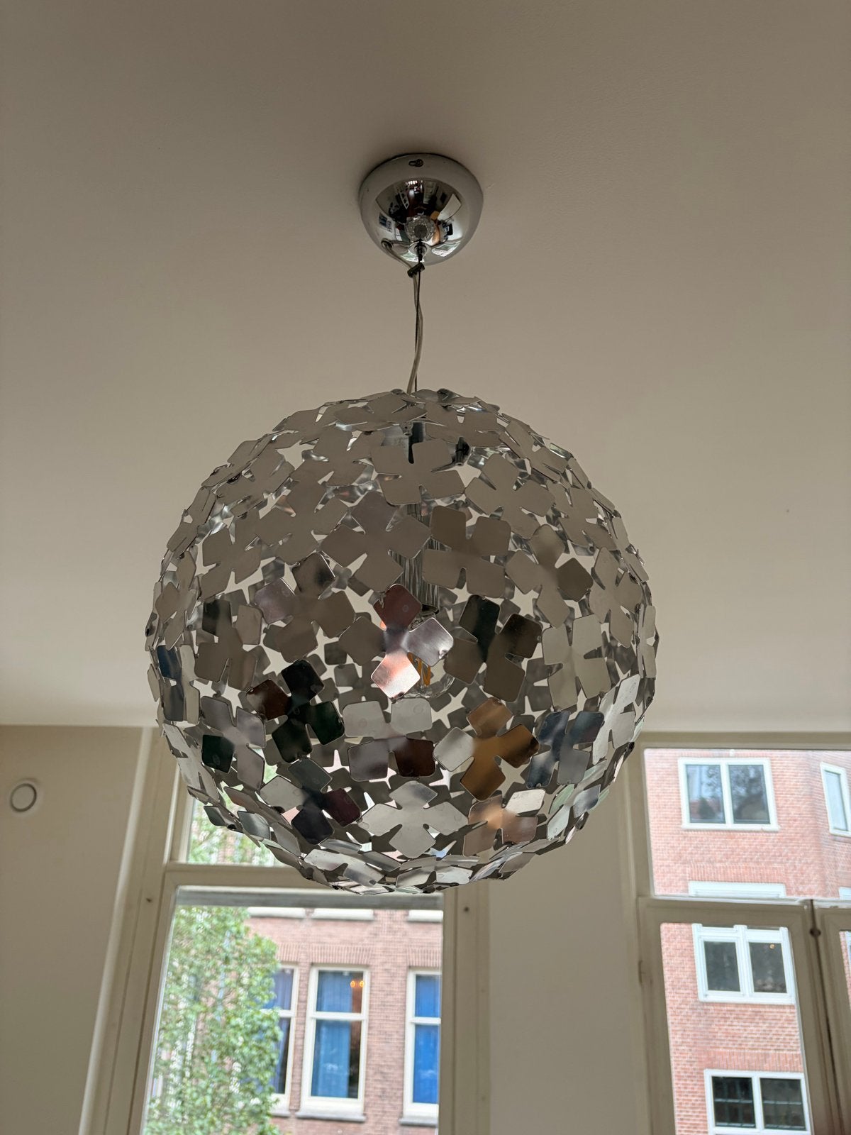 Terzani Orten'zia Hanglamp - 50 cm, Huis en Inrichting, Lampen | Hanglampen, Ophalen, Zo goed als nieuw, Metaal, Overige fittingen