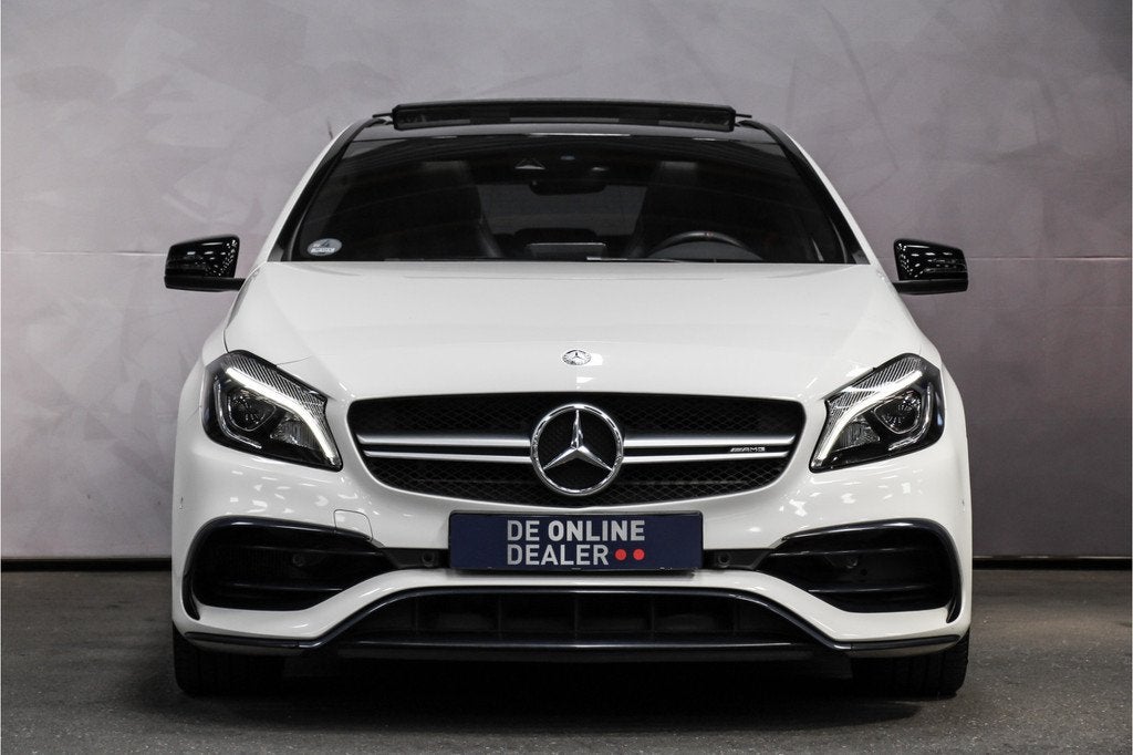 Mercedes-Benz A-Klasse 45 AMG 4MATIC |Pano|Memory|Leder|, Auto's, Automaat, Gebruikt, Euro 6, 4 cilinders