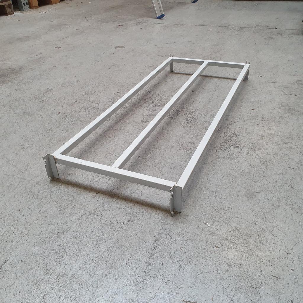 Metalen rekken schappen - 94x60 cm - geschikt voor stelling, Doe-het-zelf en Verbouw, Hout en Planken, Ophalen, Gebruikt, Minder dan 25 mm