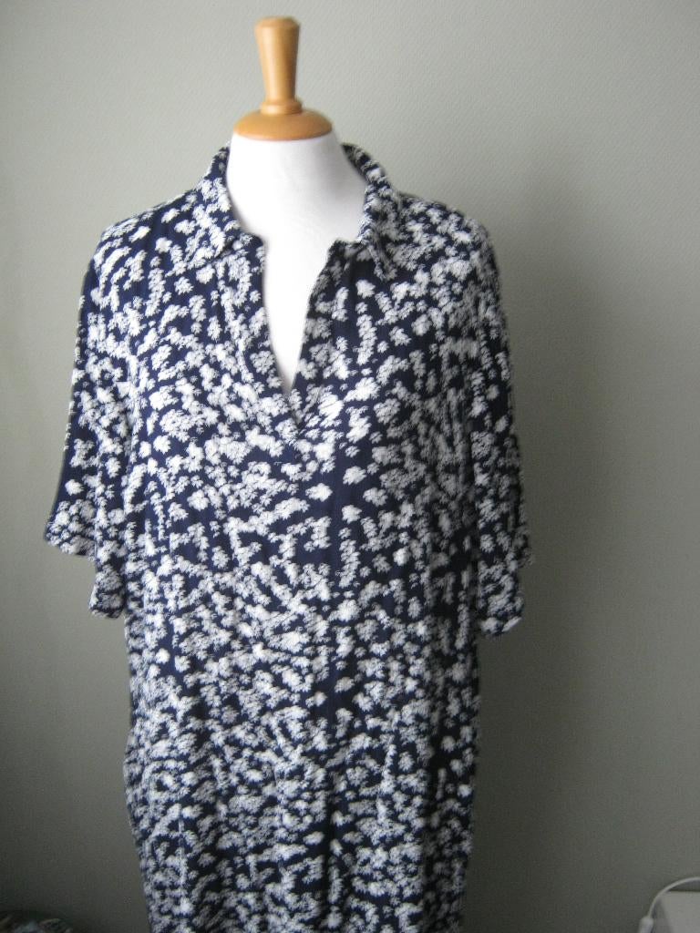 Mooie jurk maat 46 van Bonaparte ., Kleding | Dames, Blauw, Maat 46/48 (XL) of groter, Ophalen of Verzenden, Zo goed als nieuw