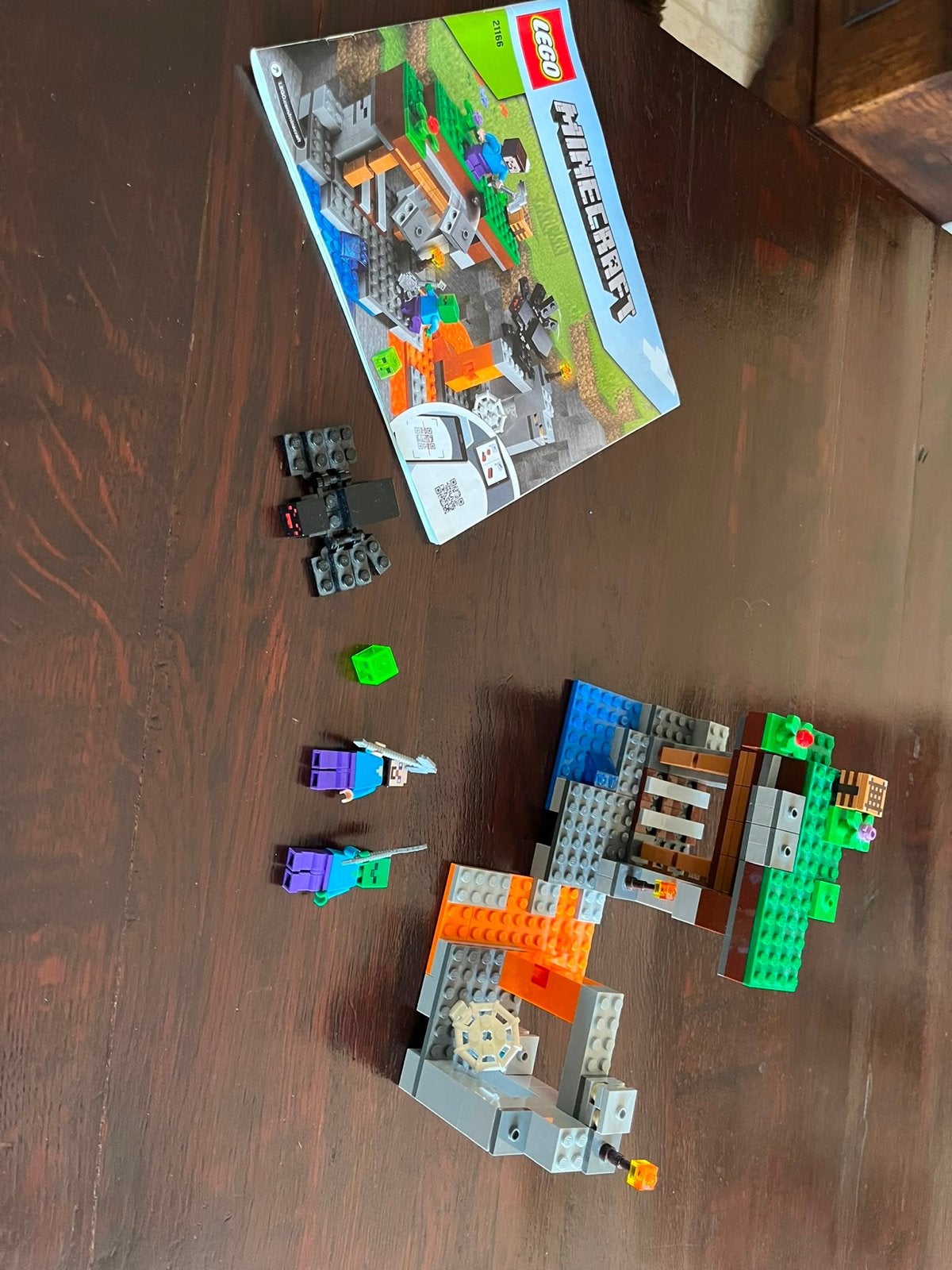 LEGO Minecraft De Creeper Mijnbouw 21166, Kinderen en Baby's, Speelgoed | Duplo en Lego, Gebruikt, Minecraft, Lego, Ophalen of Verzenden