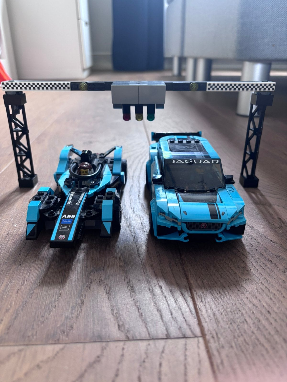 Speed Champions lego auto’s jaguar, Ophalen of Verzenden, Zo goed als nieuw, Overige schalen, Auto onroad