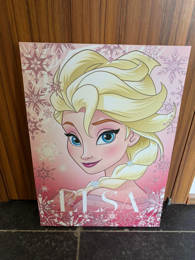 Elsa Canvas 70x50 cm, Ophalen of Verzenden, Schilderij, Minder dan 50 cm