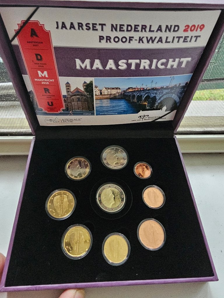 Nationale collectie jaarset 2019 proof kwaliteit, Ophalen of Verzenden, Koningin Beatrix, Euro's, Setje