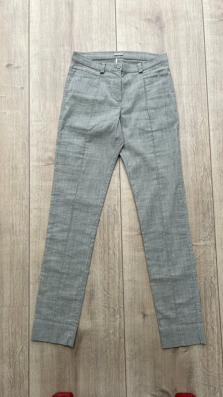 Annette Görtz gestreepte broek - Maat 36 (S), Ophalen of Verzenden, Zo goed als nieuw, Maat 36 (S), Grijs