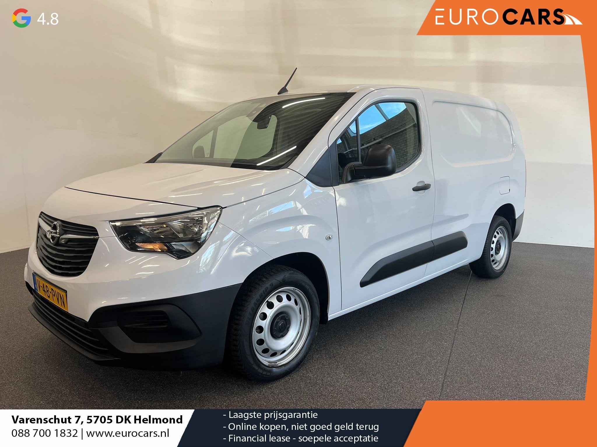Opel Combo Combo 1.5 Turbo 75kW Heavy L2H1 Camera Parkeersen, Auto's, Bestelauto's, Voorwielaandrijving, Stof, Euro 6, 4 cilinders
