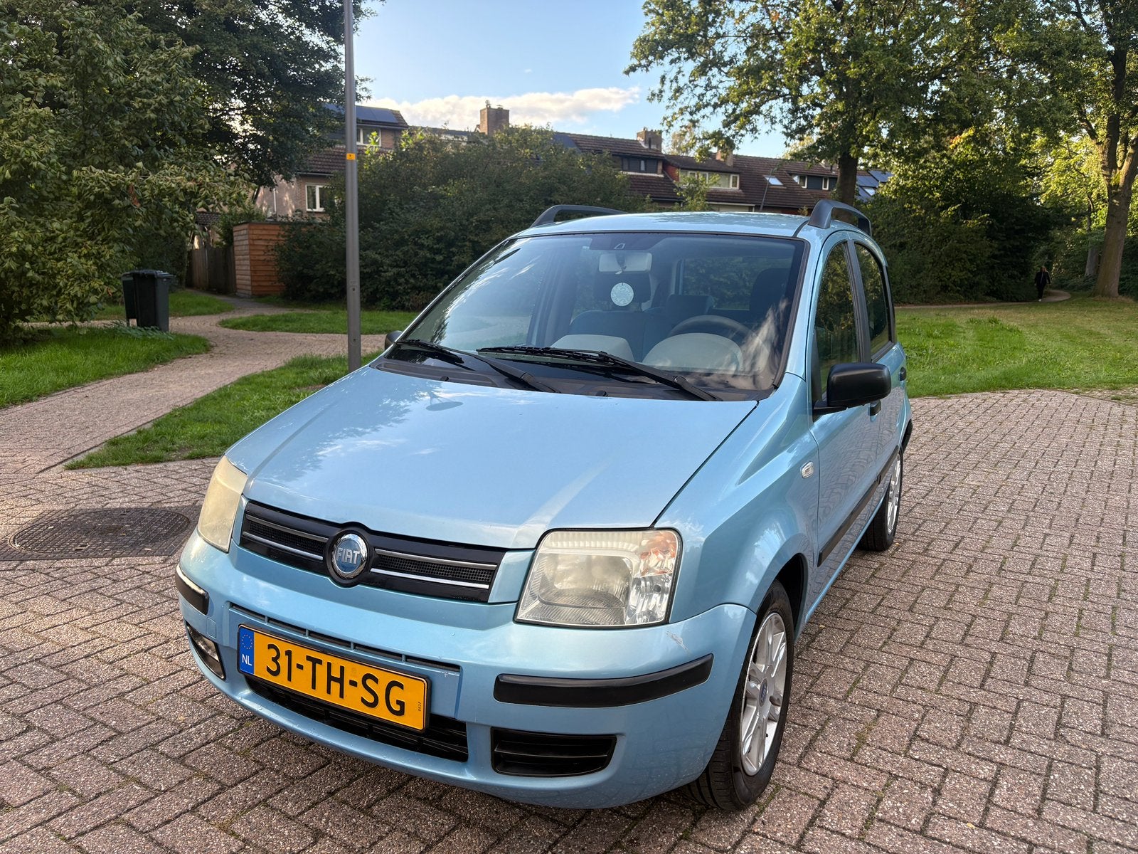 Fiat Panda 1.2 Dualogic Automaat CLIMATE CONTROL NIEUWE APK!, Auto's, 840 kg, Origineel Nederlands, Bedrijf, 19 km/l