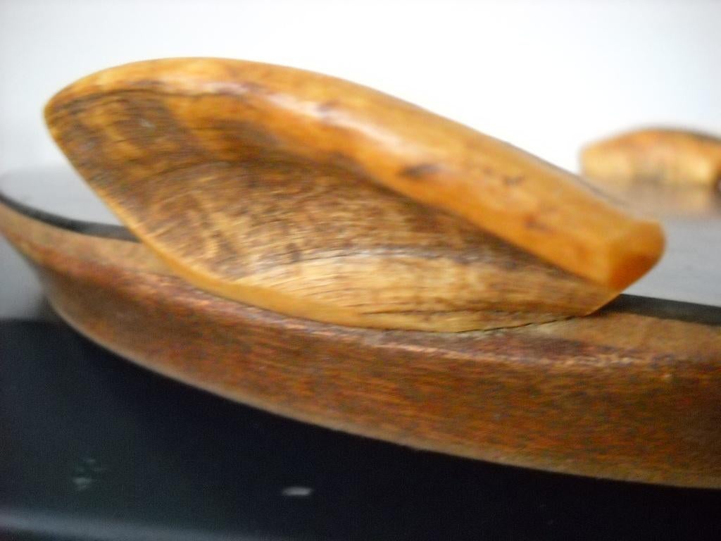 gesigneerd kaasplateau, diameter 30 cm, Antiek en Kunst, Verzenden