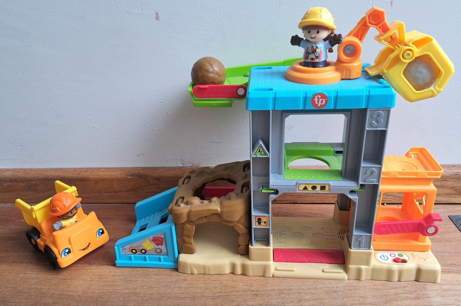 Fisher-Price Little People Mijn Eerste Bouwplaats, Ophalen, Gebruikt