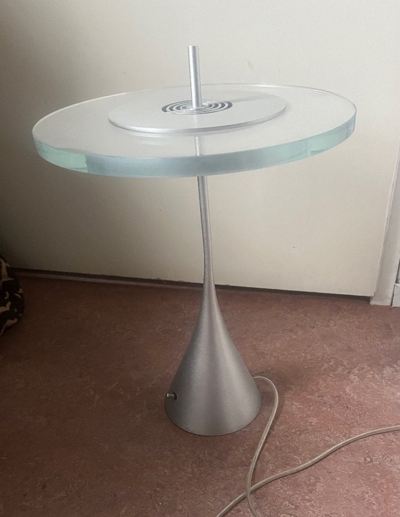 schemerlamp plexiglas, Ophalen, Schemerlamp