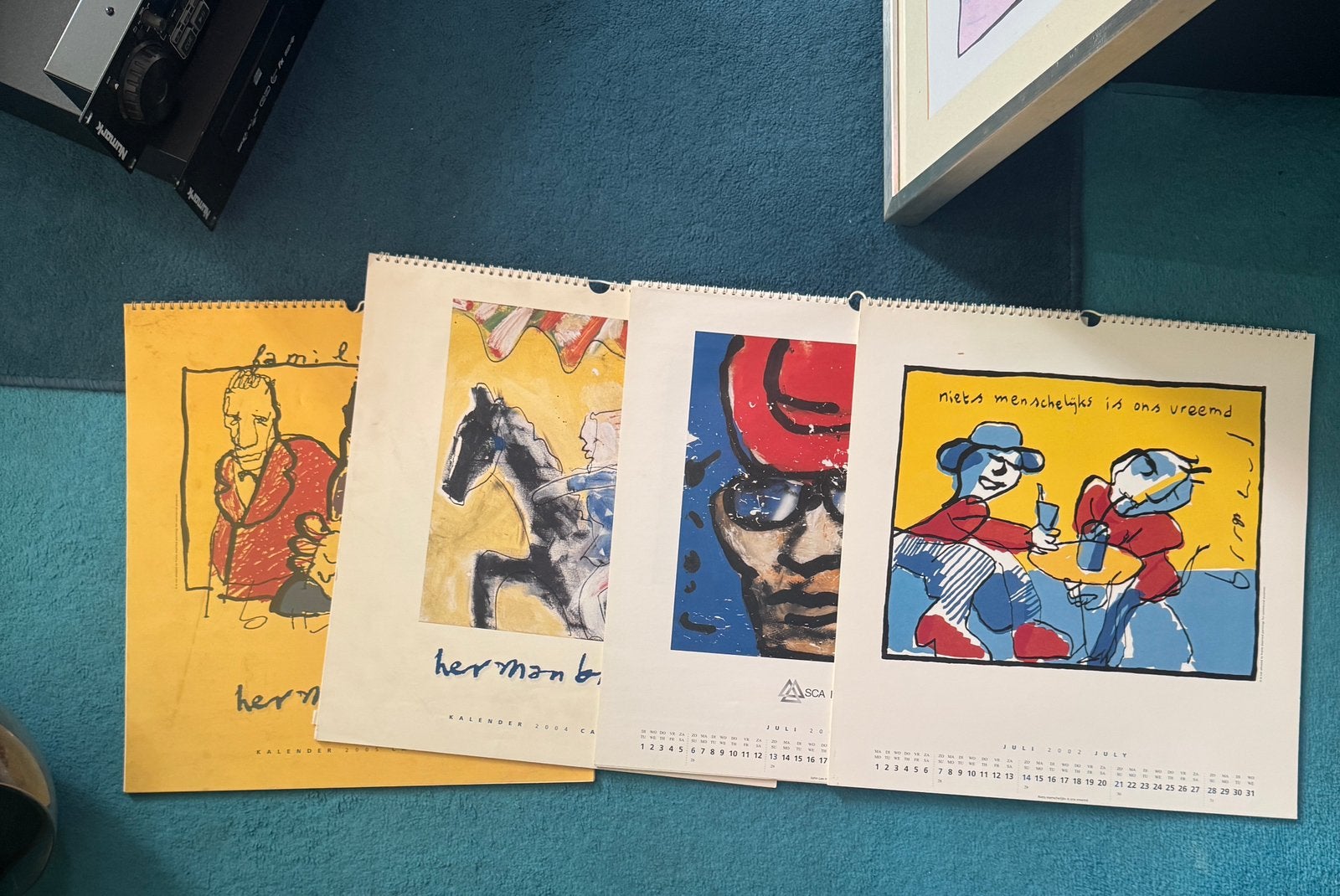 Herman Brood kalender, Antiek en Kunst, Ophalen
