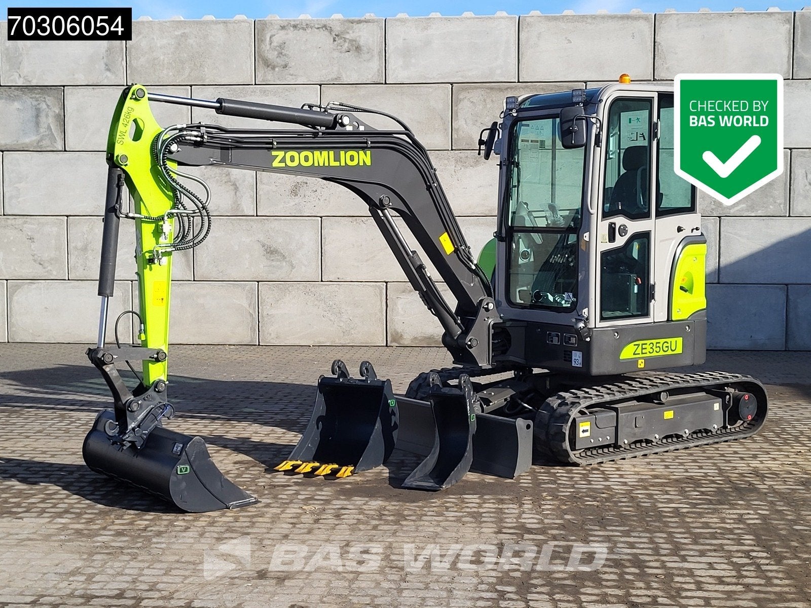Caterpillar 303.5 FACTORY WARRANTY - CW/3 BUCKETS - CE, Zakelijke goederen, Machines en Bouw | Kranen en Graafmachines, Graafmachine