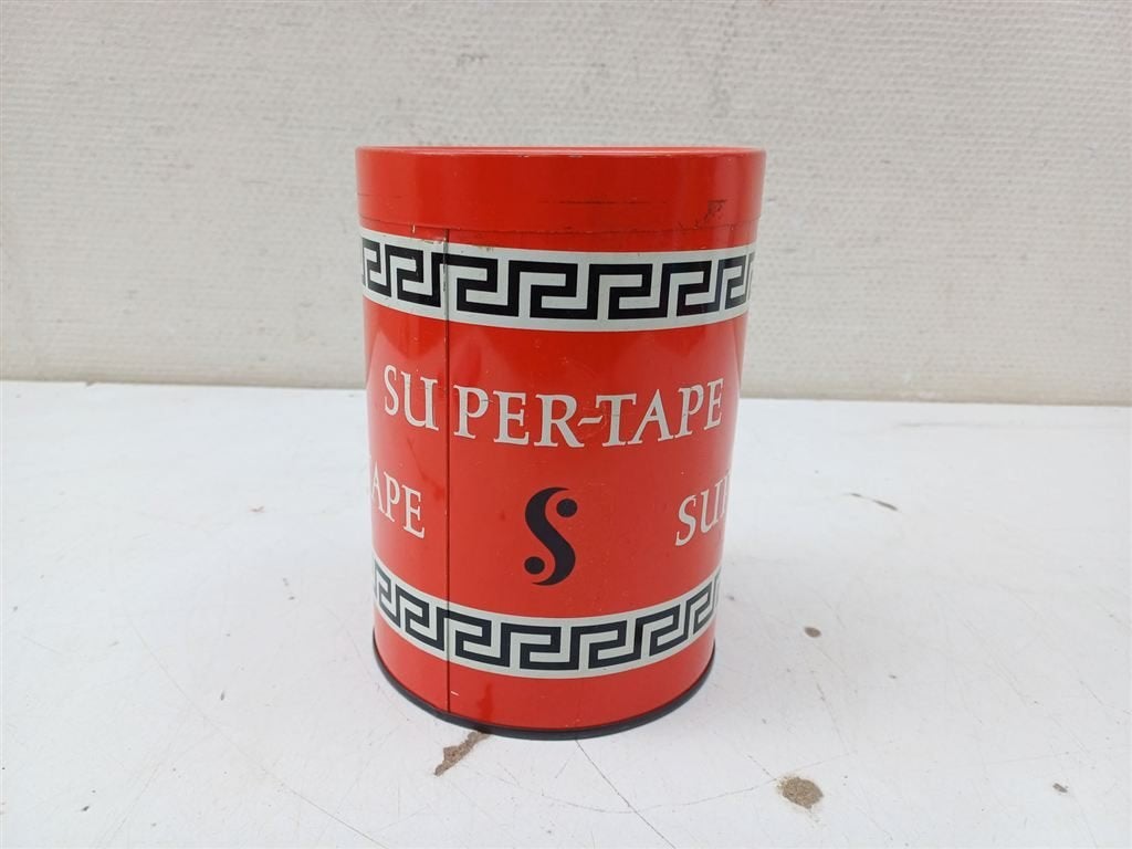 Super-tape bewaarblik 39764, Ophalen of Verzenden, Gebruikt, Koek(jes)