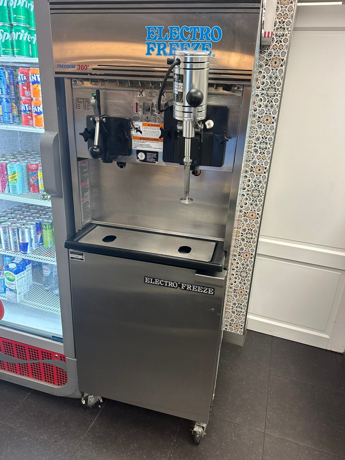 Electro freeze ijsmachine, Ophalen, Versnellingen, Batavus, Zo goed als nieuw