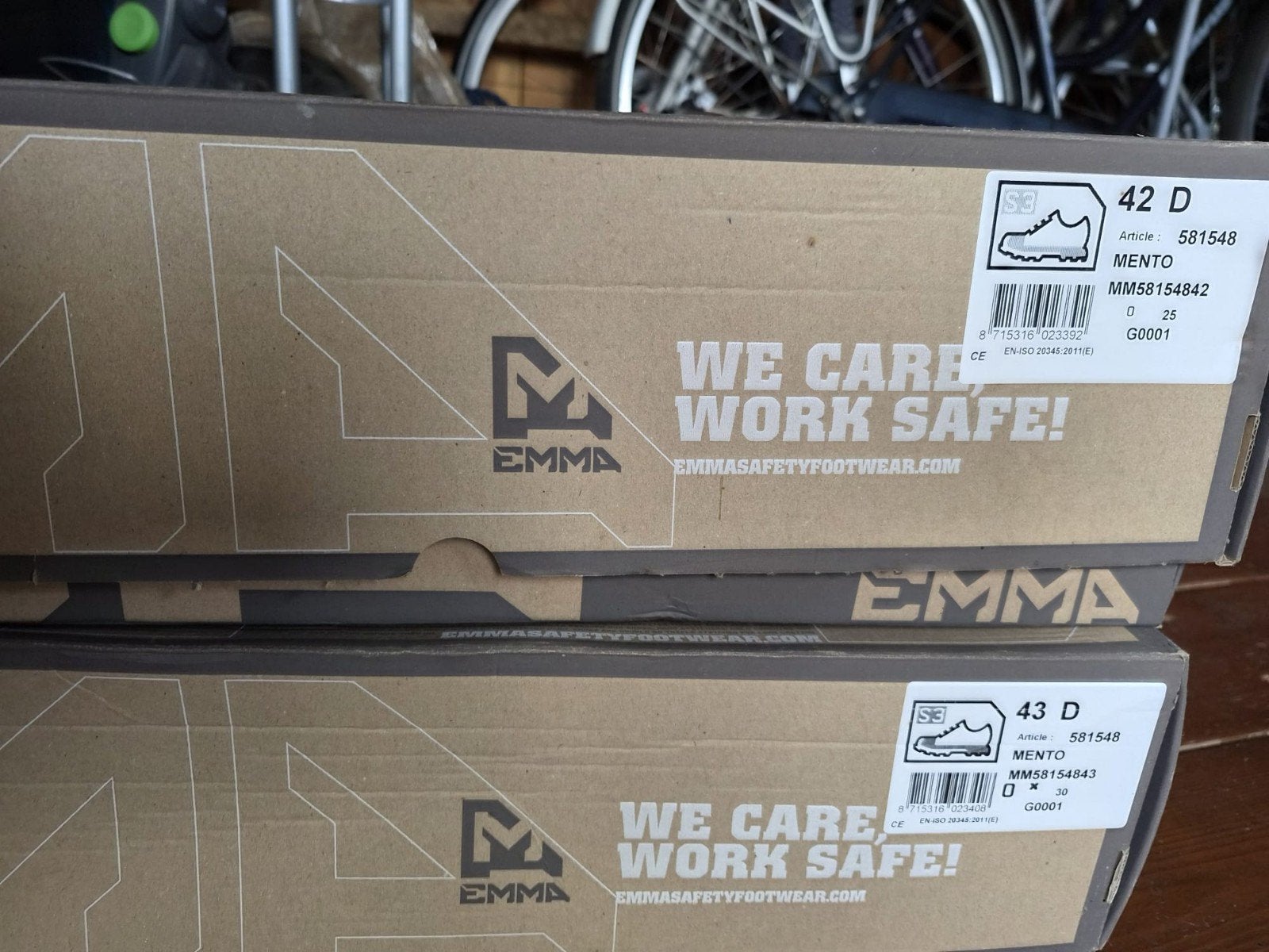 Emma Mento S3 Veiligheidslaarzen - Maat 42 en 43, Ophalen of Verzenden, Nieuw