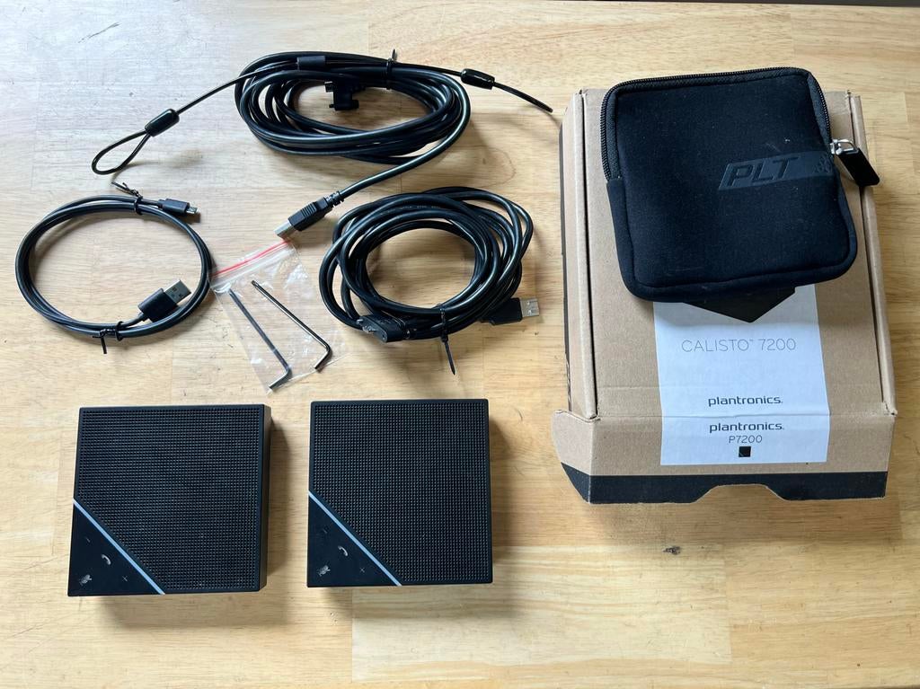 Plantronics Calisto 7200 Speakerphone - 2x, Ophalen of Verzenden, Zo goed als nieuw, Overige typen